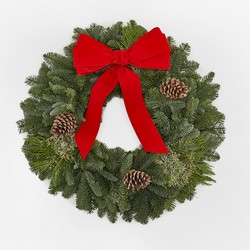 Make It Merry Wreath In Waterford Michigan Jacobsen's Flowers